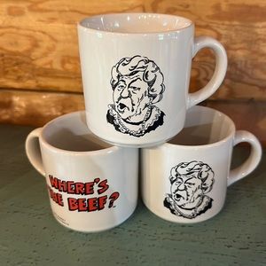 Vintage 1984 Wendy’s WHERE’S THE BEEF ?